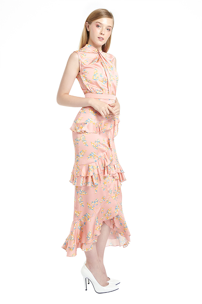 side view of the dress